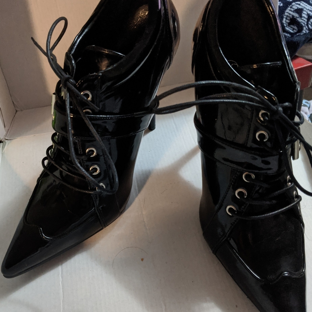 Black Fetish heels